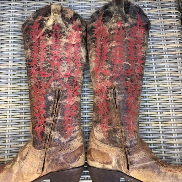 Old Gringo Mayra Camo Boots 9 Cowboy Western NEW - Picture 10 of 16